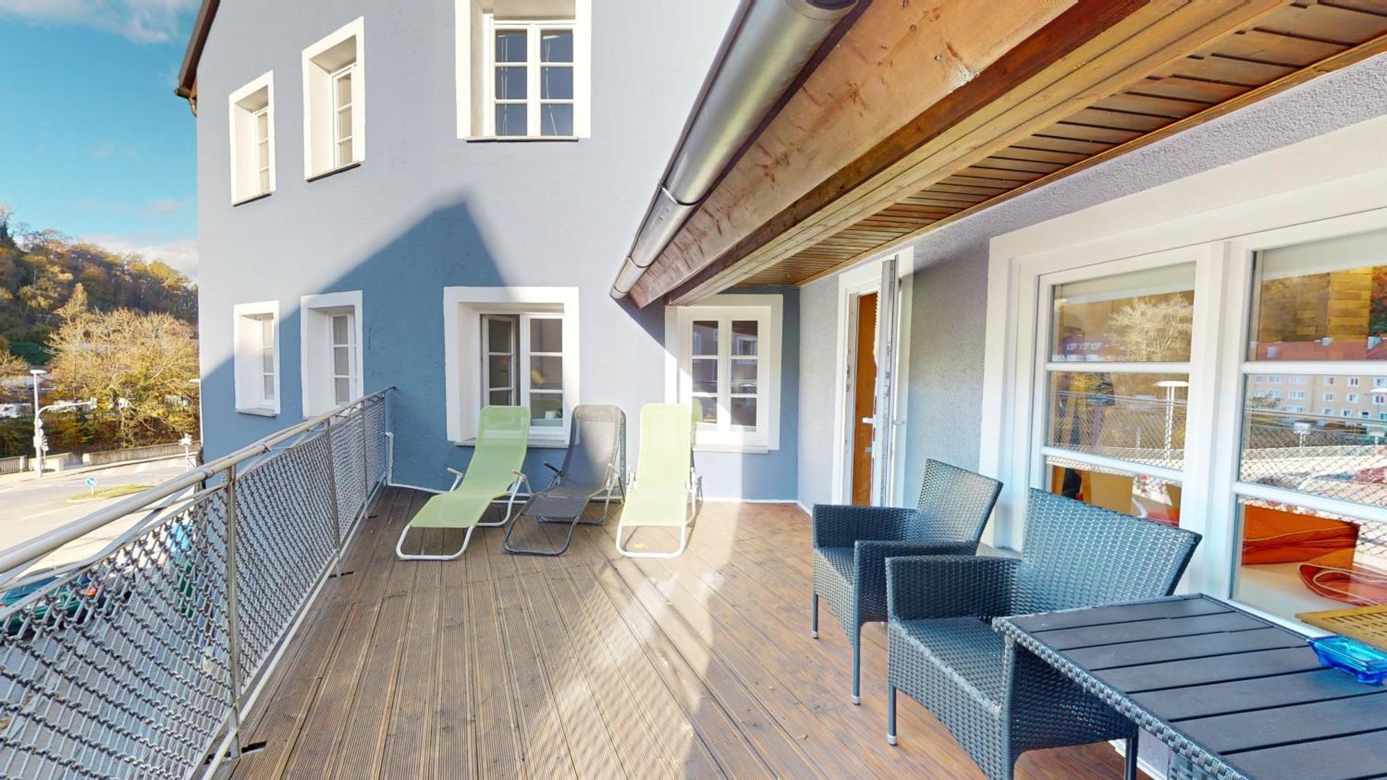 Hufschmieds Bleibe Appartement Passau Buitenkant foto